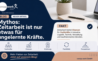 Mythos: Zeitarbeit ist nur etwas für ungelernte Kräfte